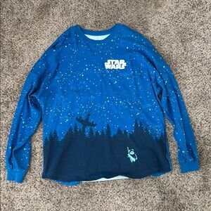 Unisex Star Wars Endor Blue Spirit Jersey with Graphic Design